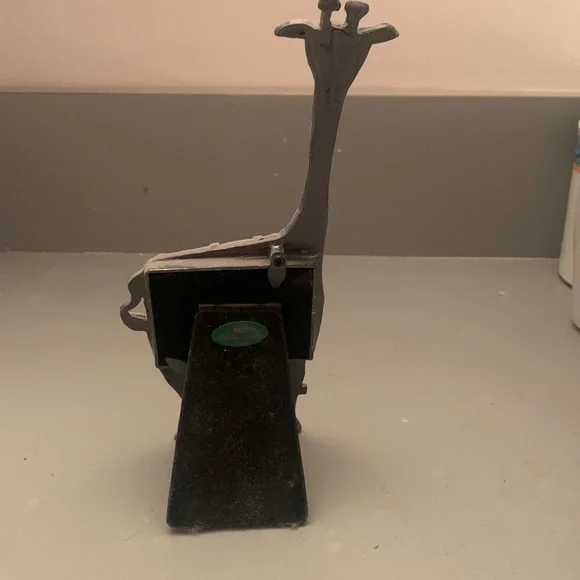 90s vintage Pewter Giraffe 🦒frame 🖼️ - Picture 3 of 4